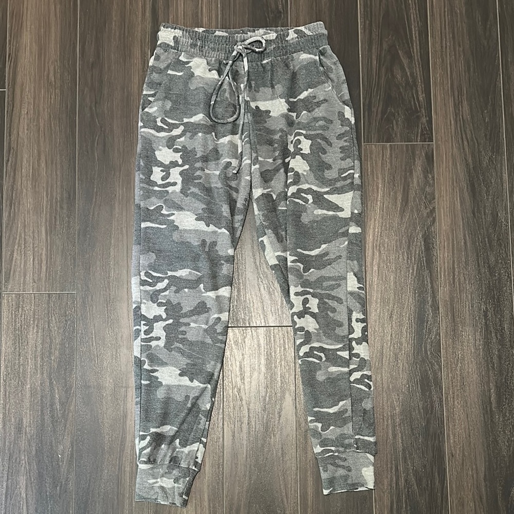First Love Camo Joggers - Medium